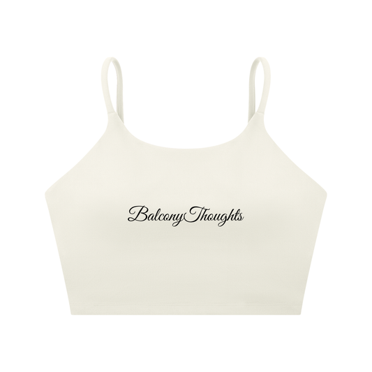 Spaghetti Strap Yoga Sports Bra