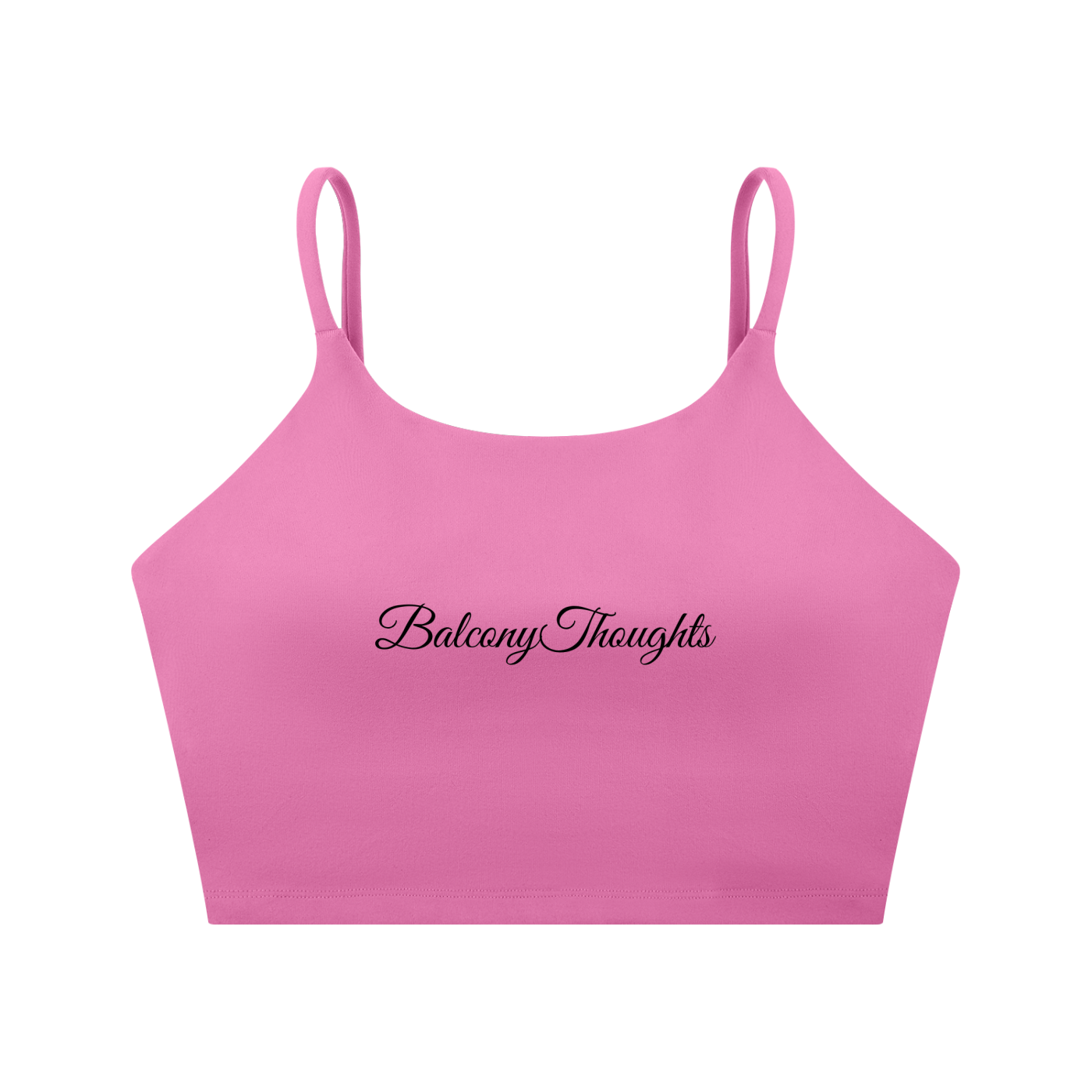 Spaghetti Strap Yoga Sports Bra